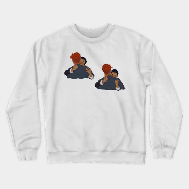 neck kiss Crewneck Sweatshirt by Vadu